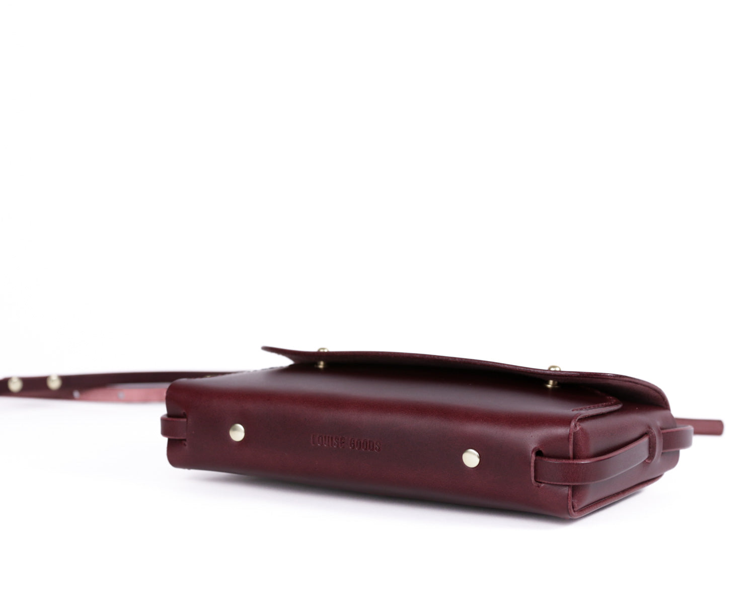 Bayard Crossbody: Bordeaux