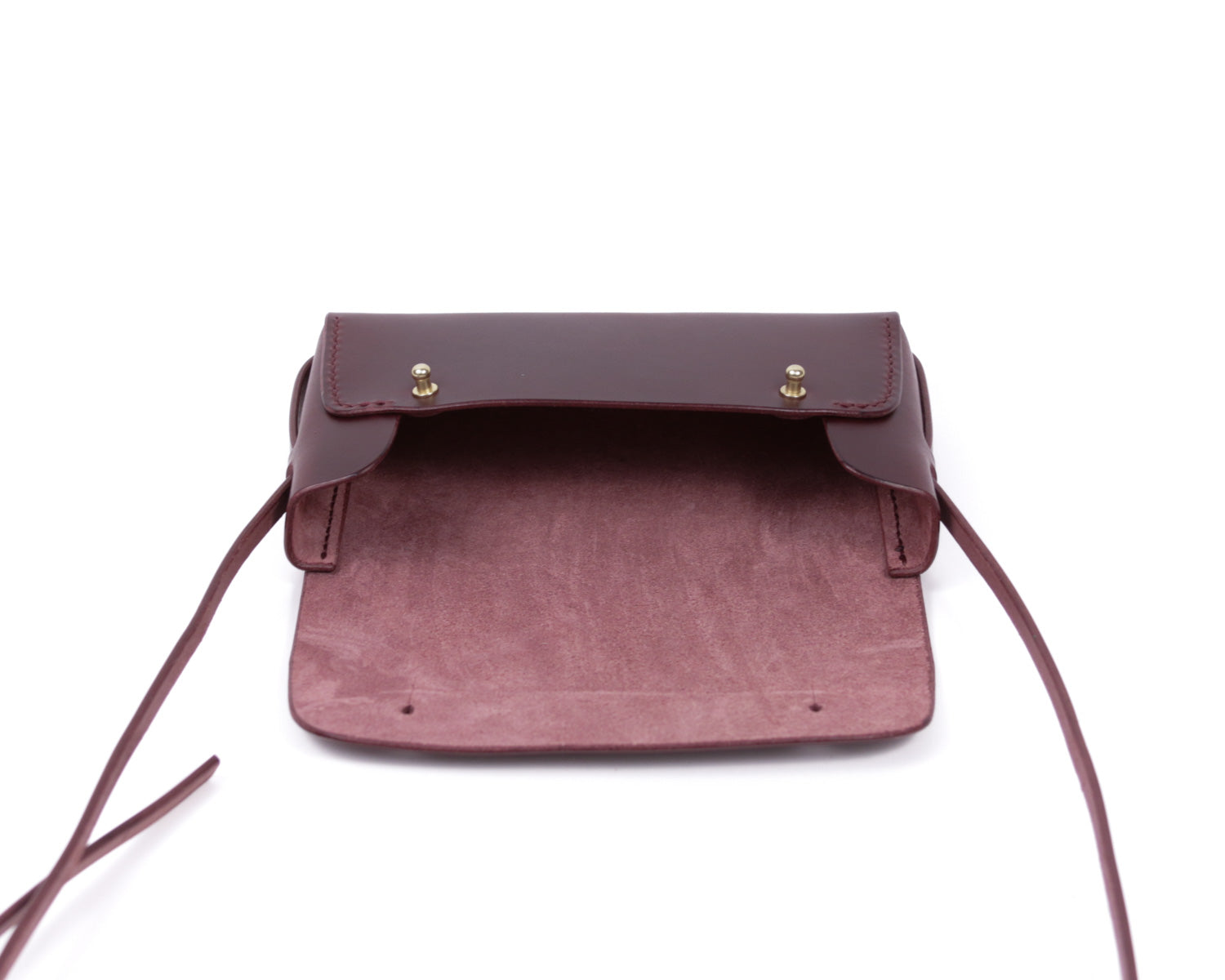Bayard Crossbody: Bordeaux