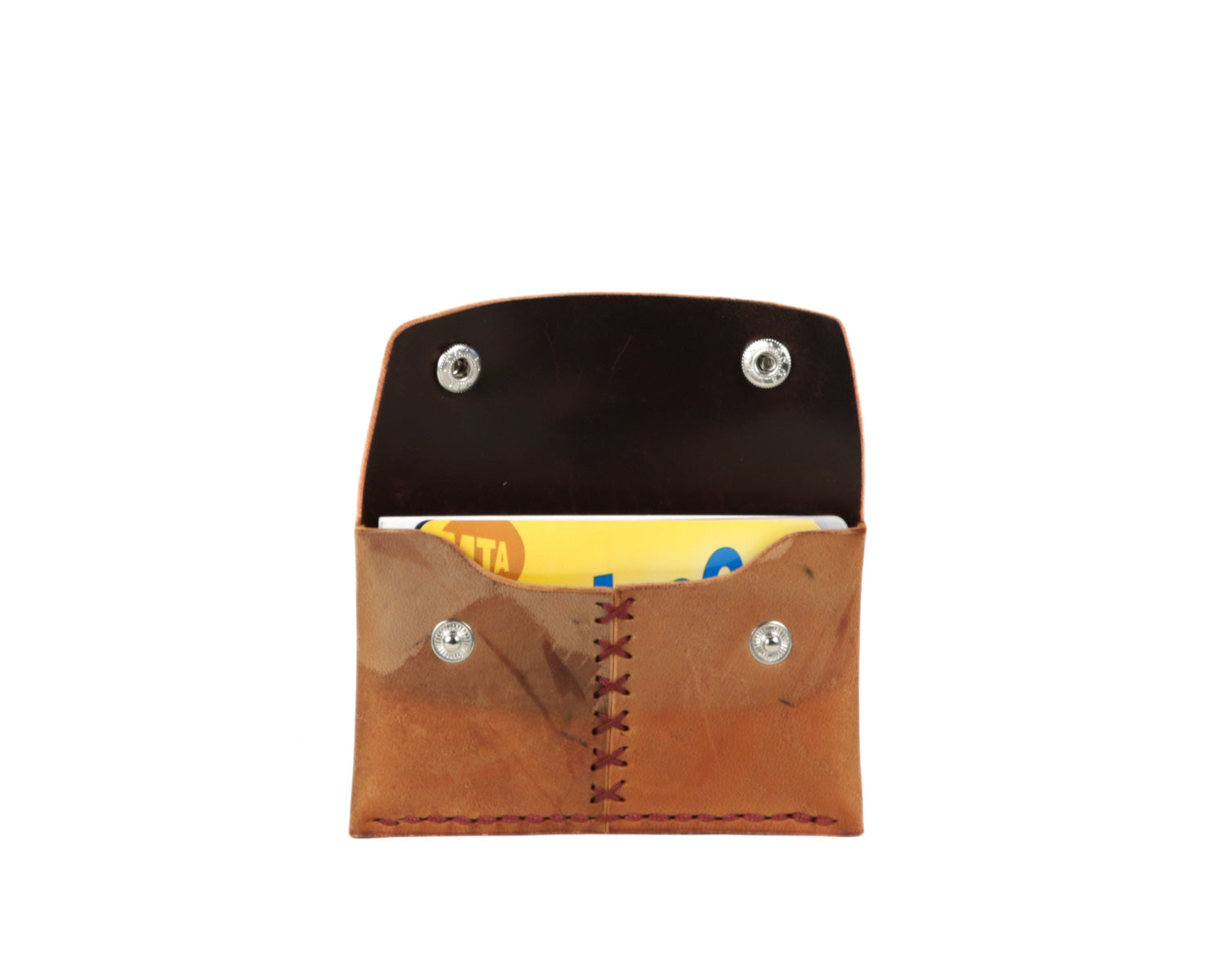 Clementine Cardholder: Shell Cordovan