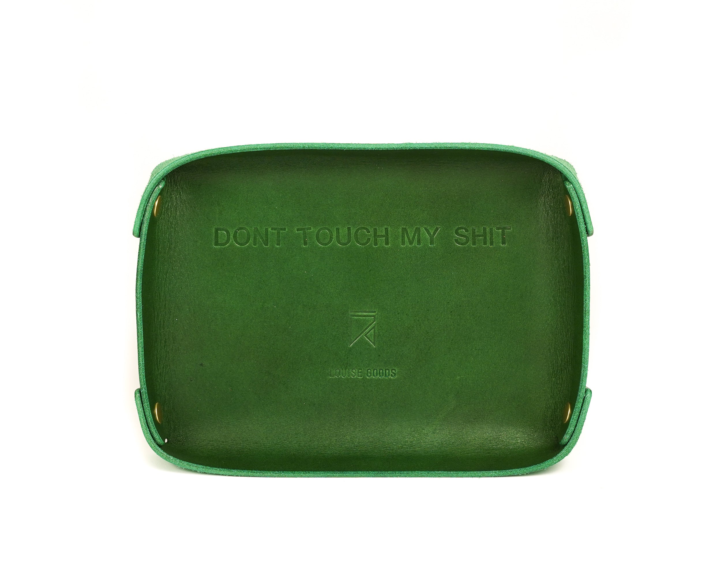 Hudson Valet Tray: Emerald