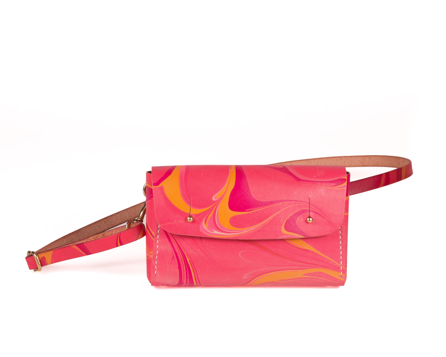 Bayard Sling Bag: Atomic Pink