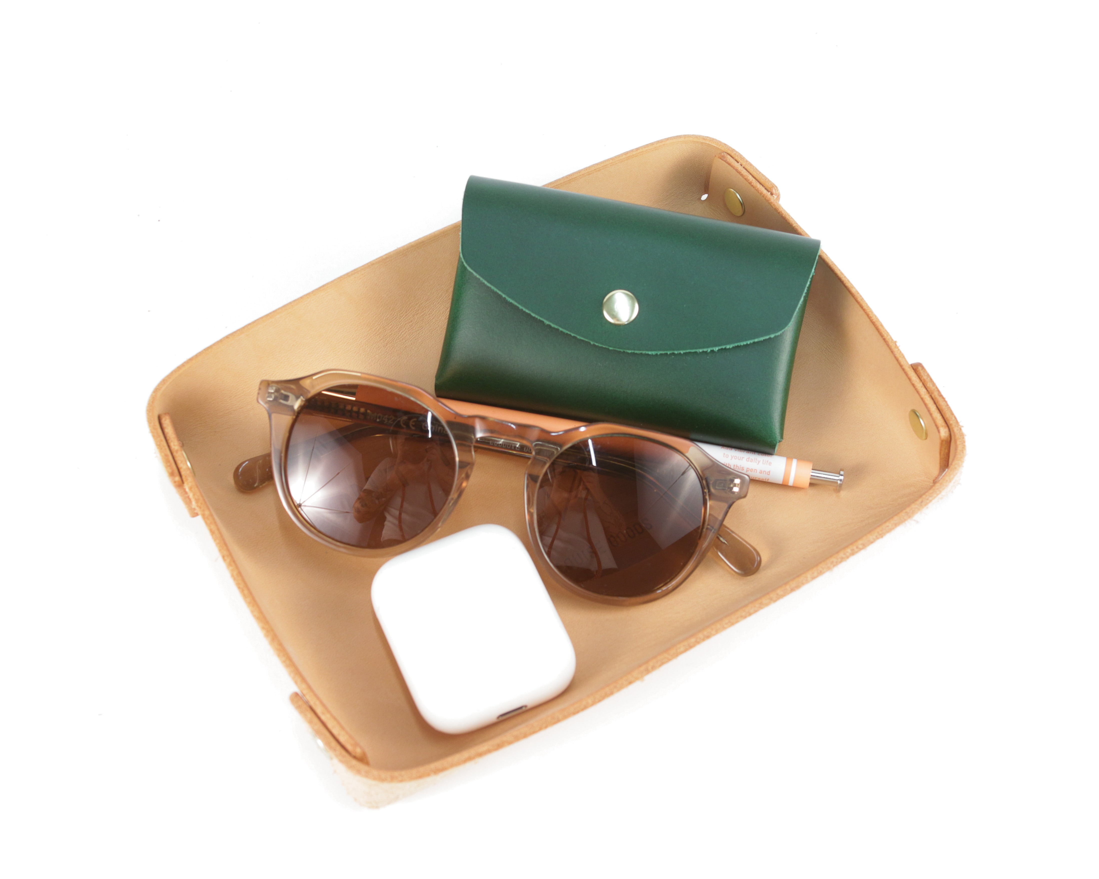 Hudson Valet Tray: Emerald