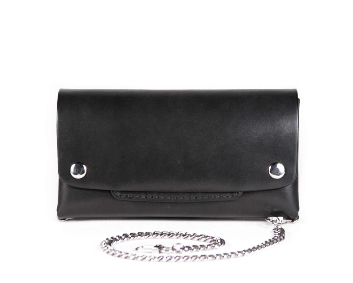 Long Trucker Wallet: Black