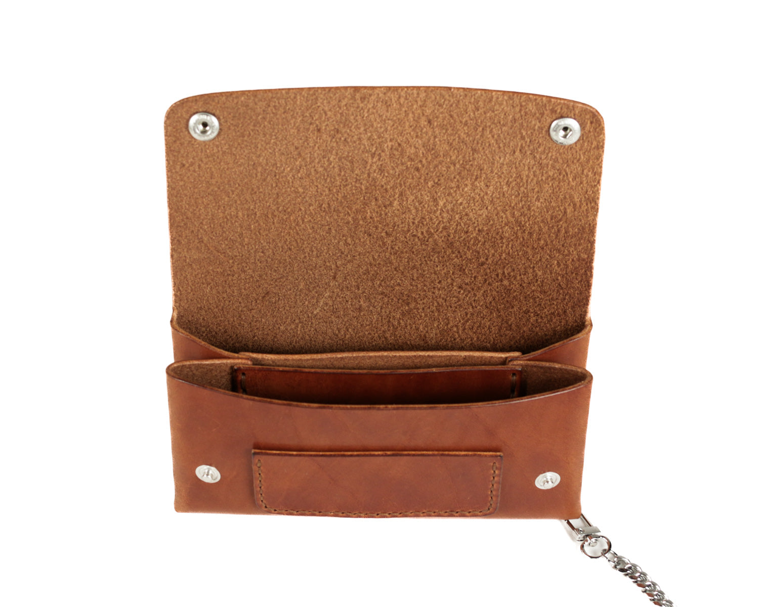 Long Trucker Wallet: Chestnut
