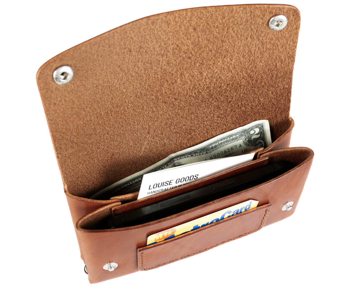 Long Trucker Wallet: Chestnut