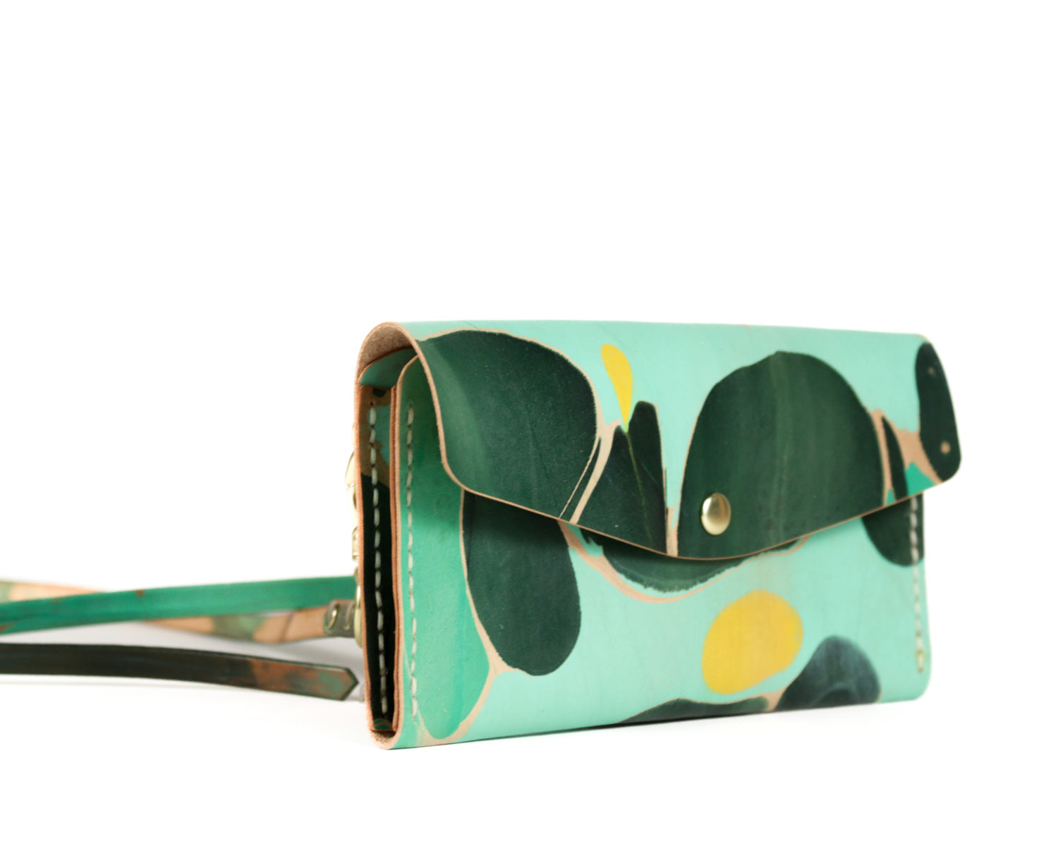 Micro Envelope Crossbody: Marble A