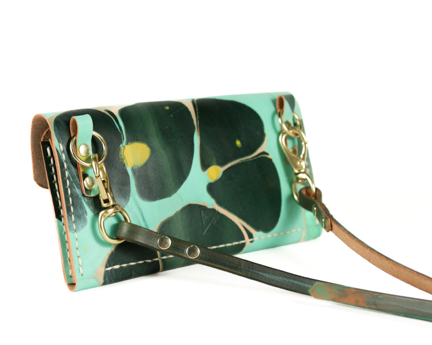 Micro Envelope Crossbody: Marble A