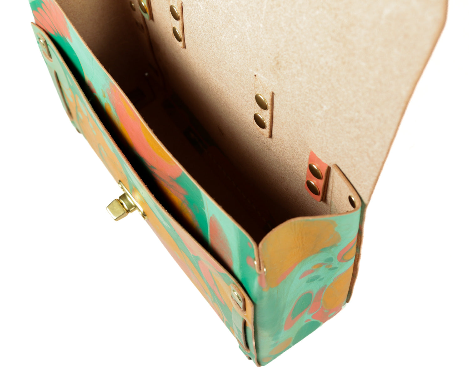 Small Satchel: Marble A