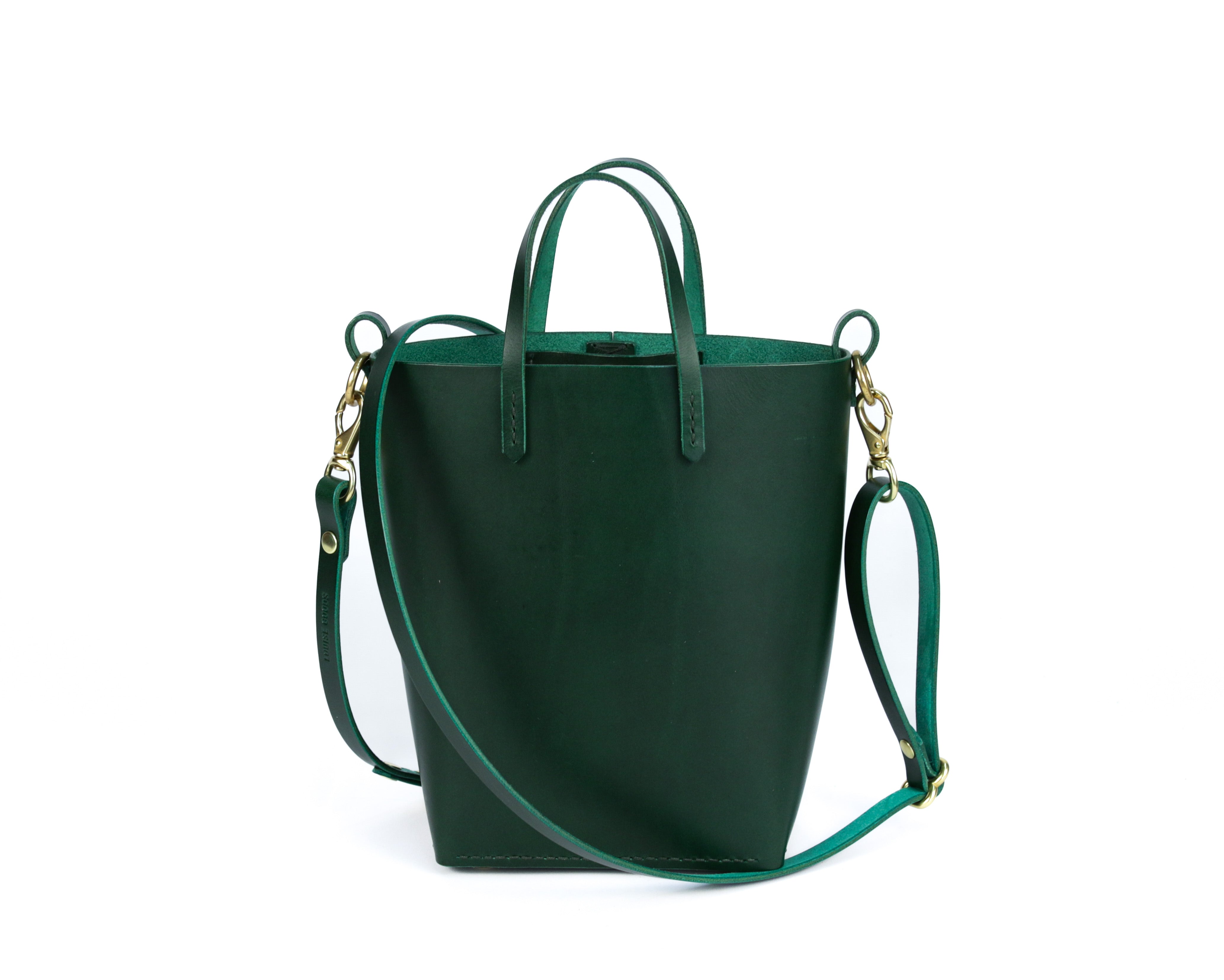 Palmetto Bucket Bag: Emerald