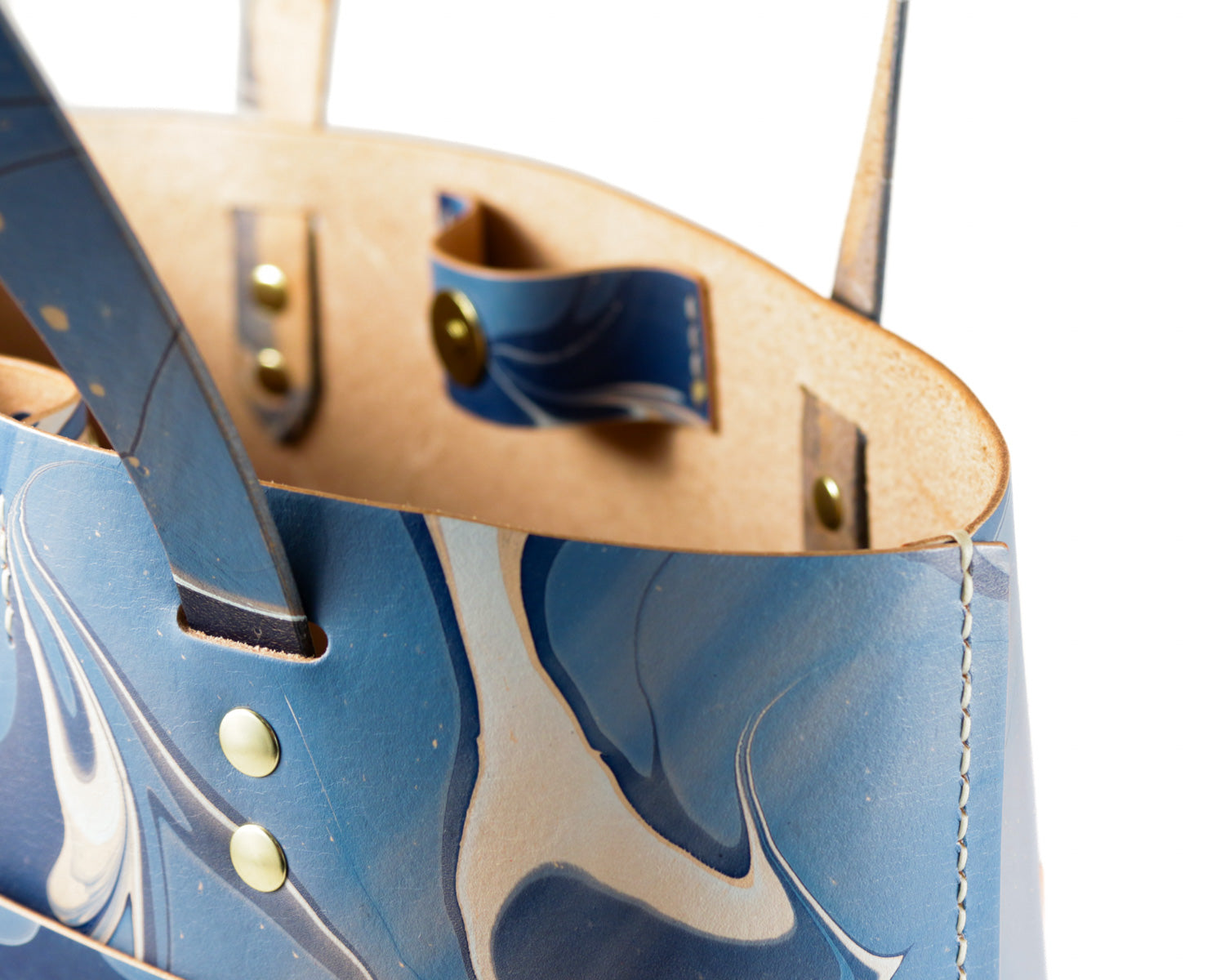 Small Tote: Lagoon