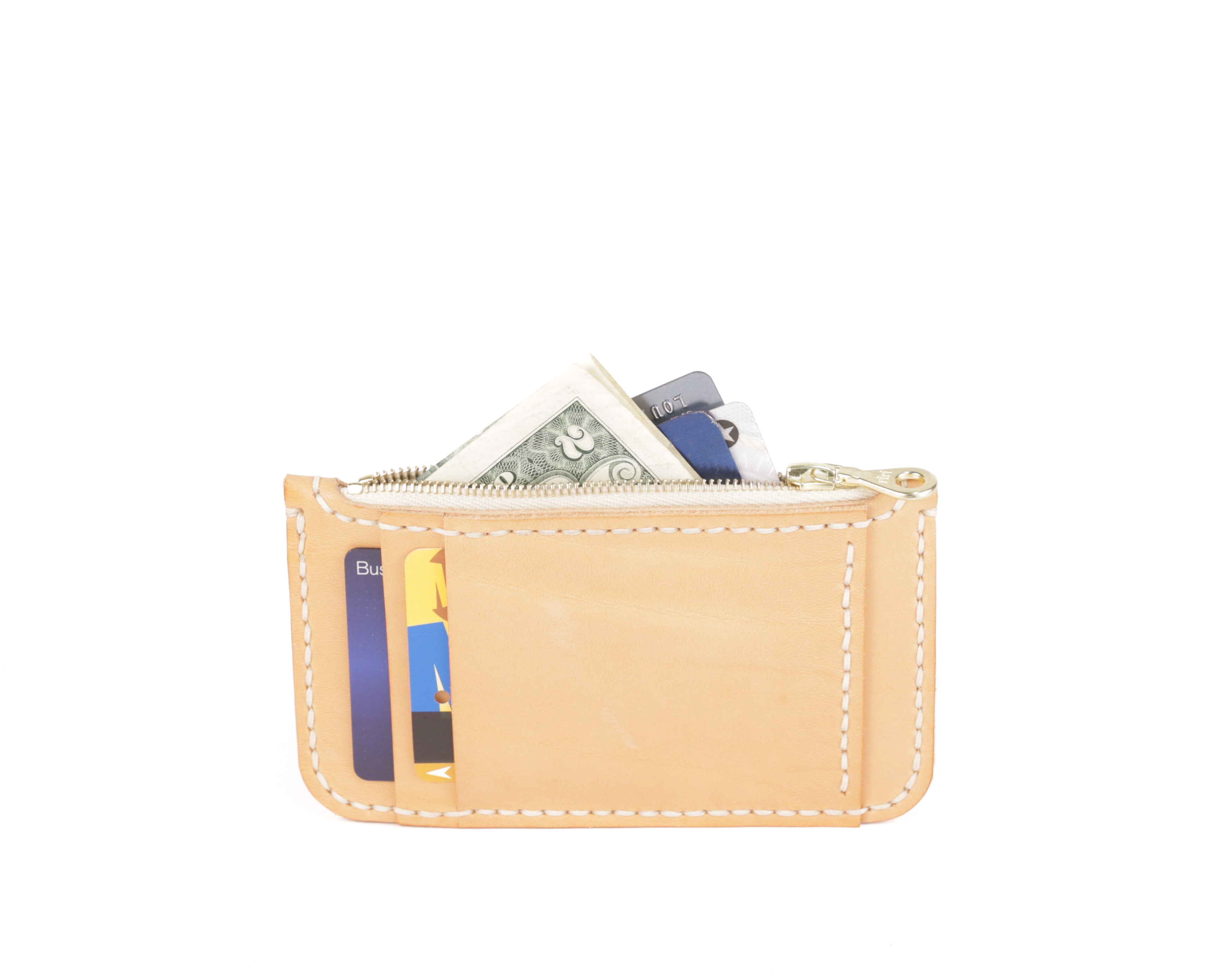 Zip Wallet: Tan