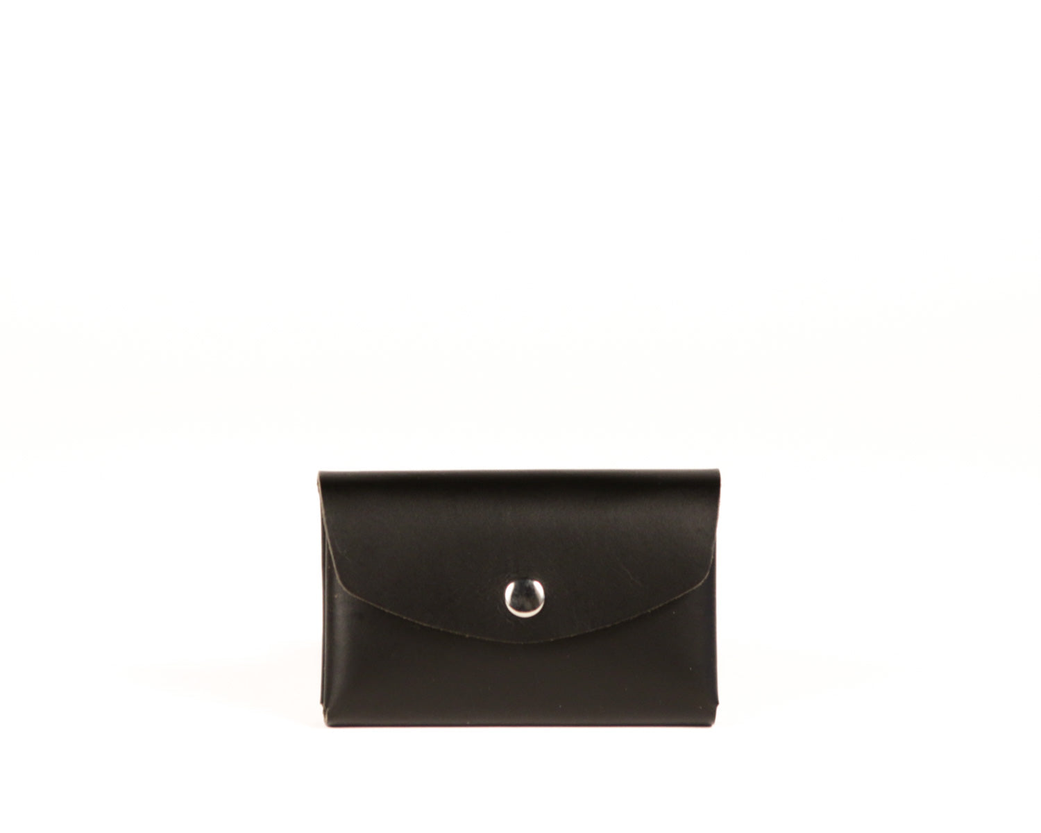 Osborne Cardholder: Black & Nickel