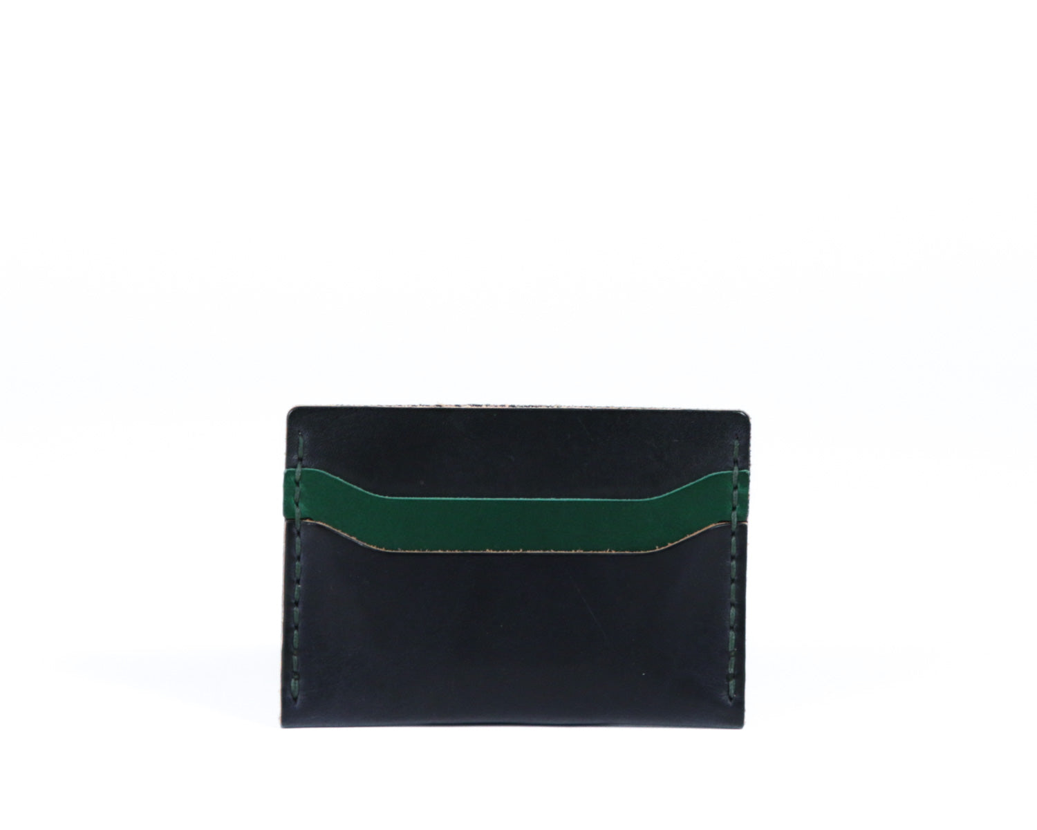 Stanton Cardholder: Midnight & Emerald