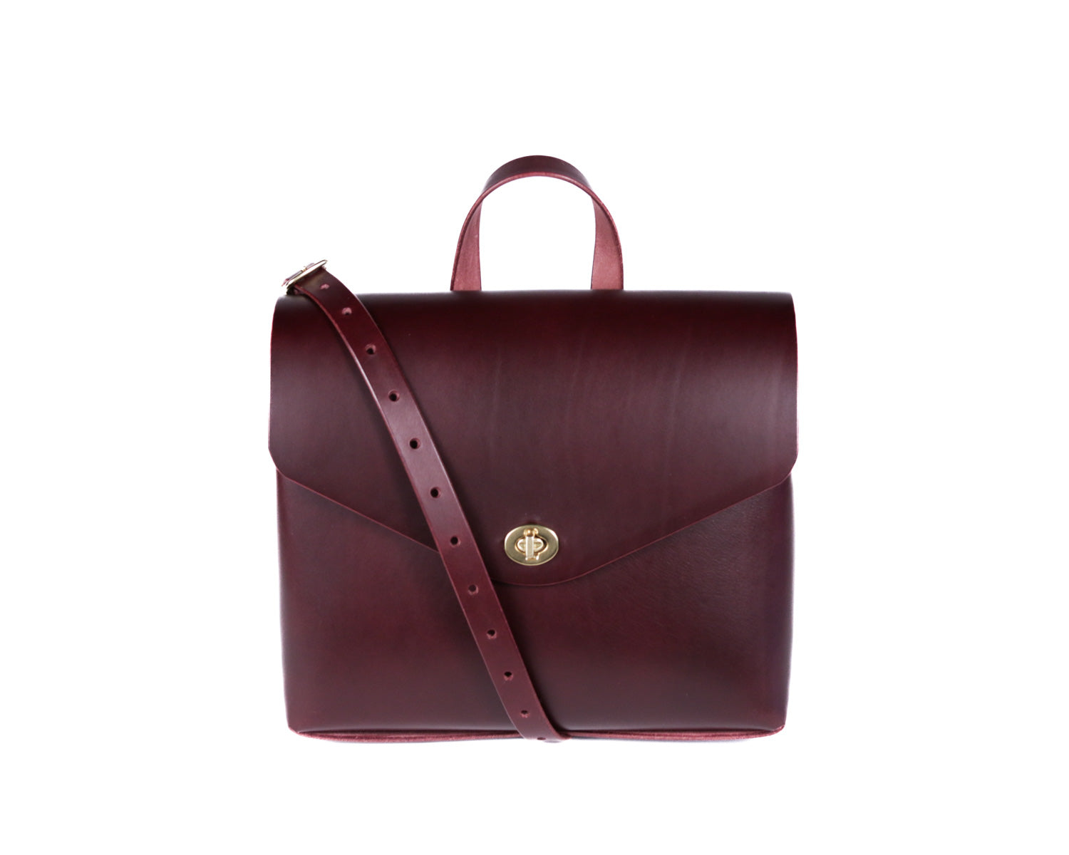 Bridge Satchel: Bordeaux