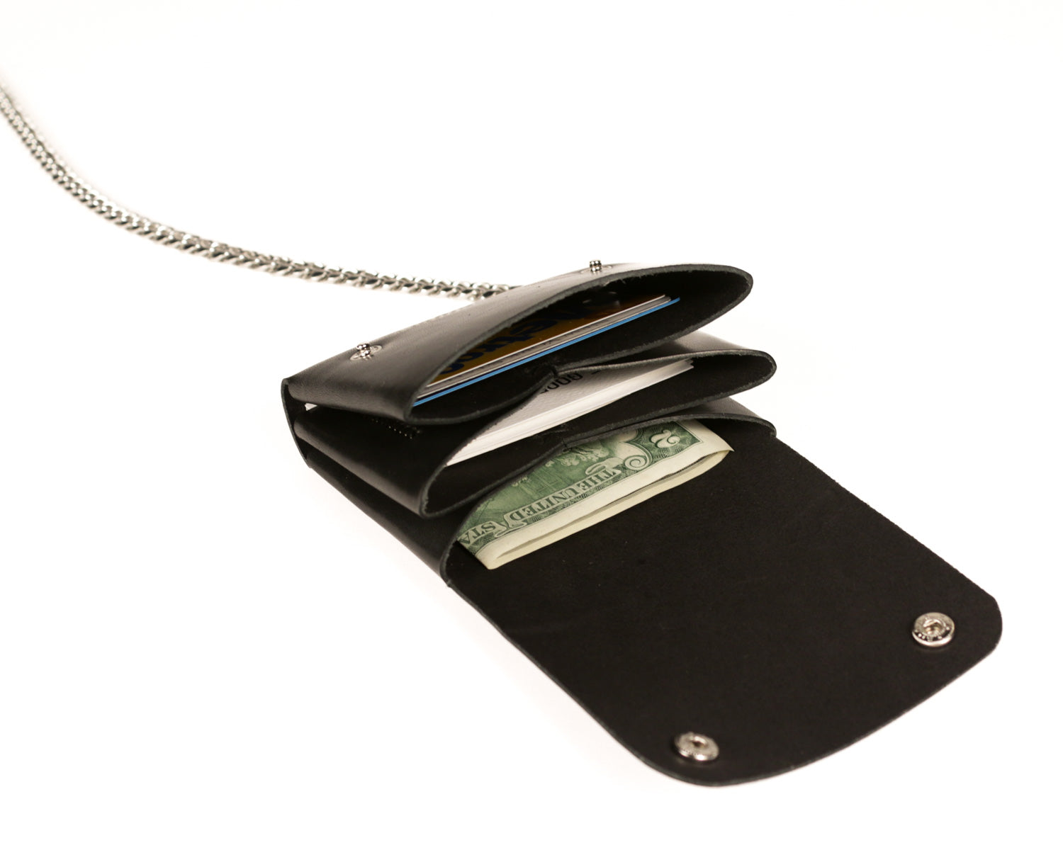 Trucker Wallet: Soft Black