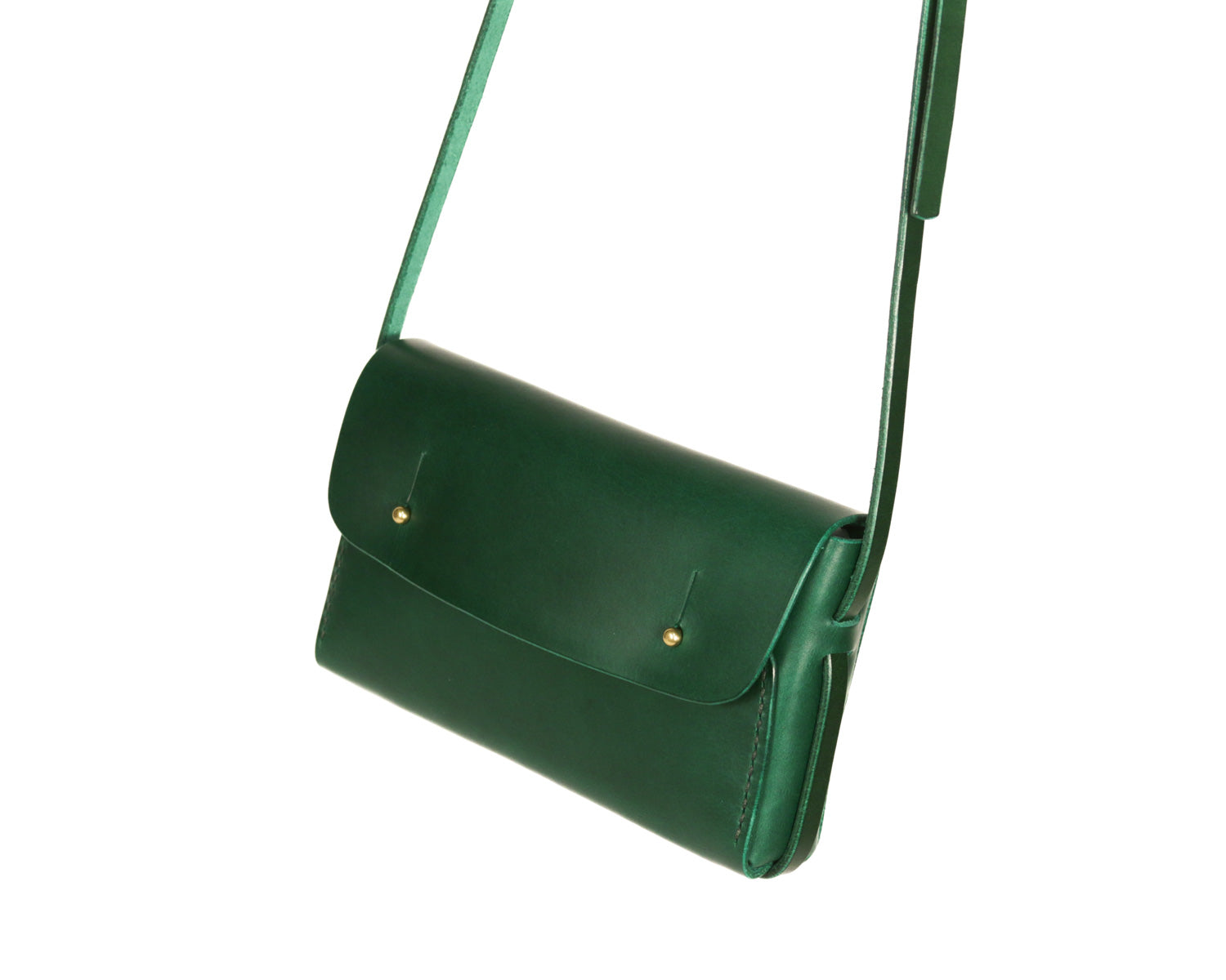Bayard Crossbody: Emerald (Display Sample)