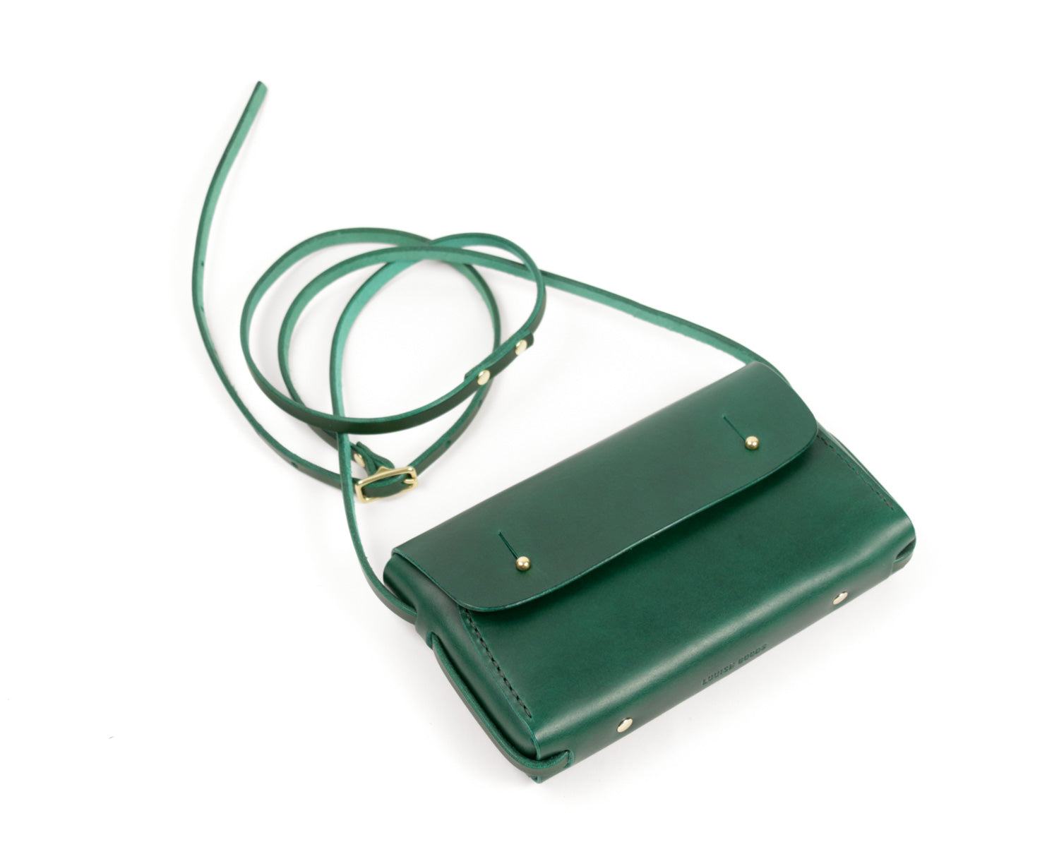 Bayard Crossbody: Emerald (Display Sample)