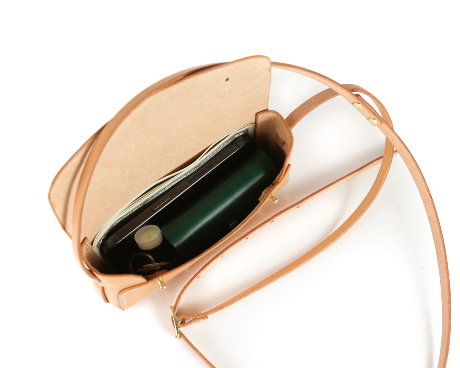 Bayard Crossbody: Emerald (Display Sample)