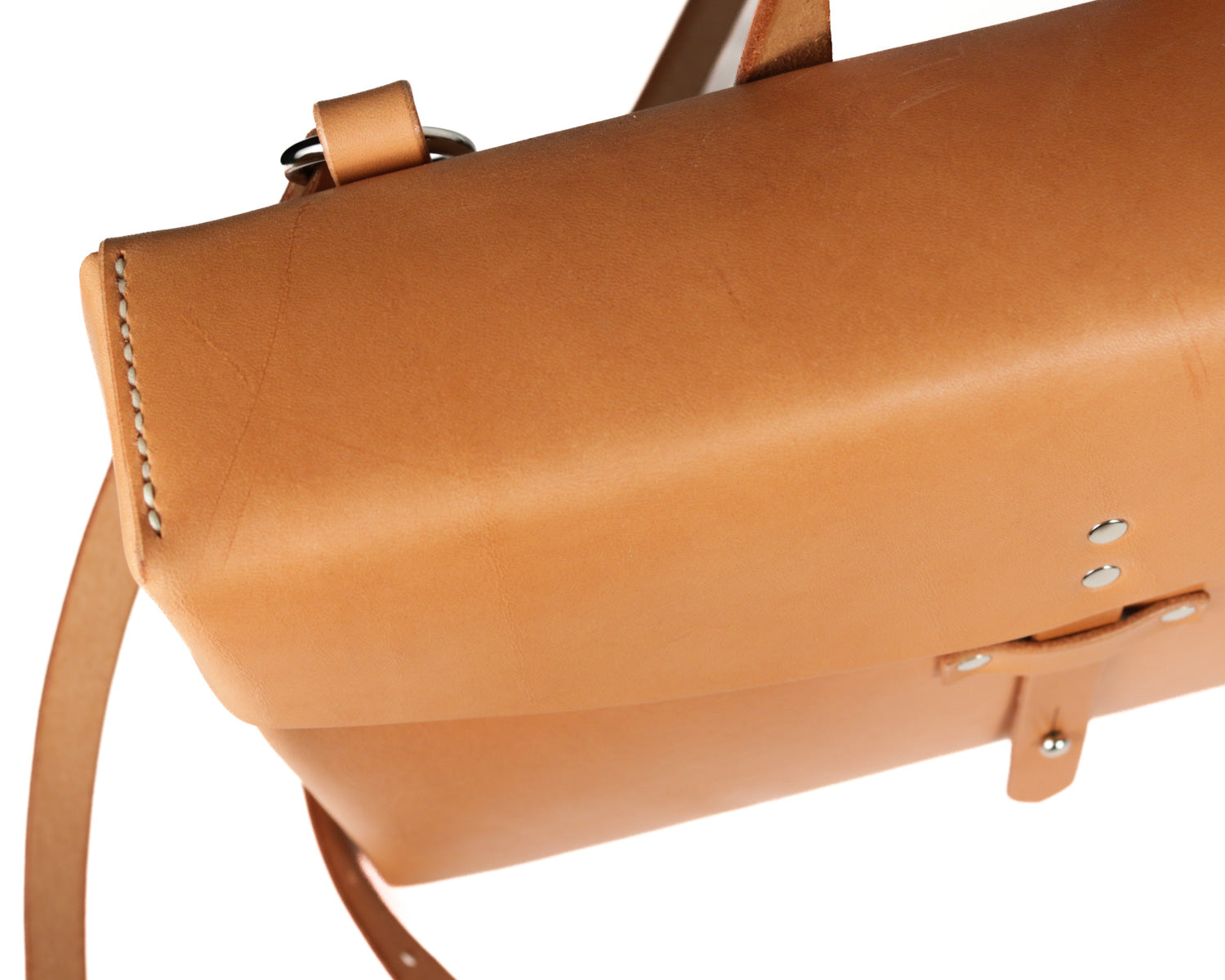Hampton Satchel: Natural