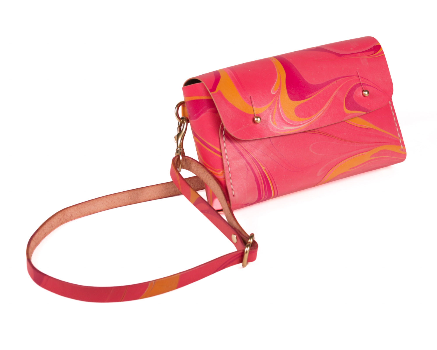Bayard Sling Bag: Atomic Pink