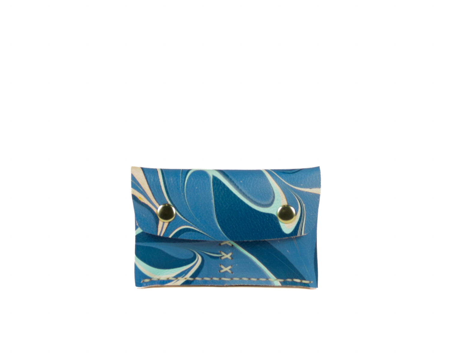 Clementine Cardholder: Denim Lagoon