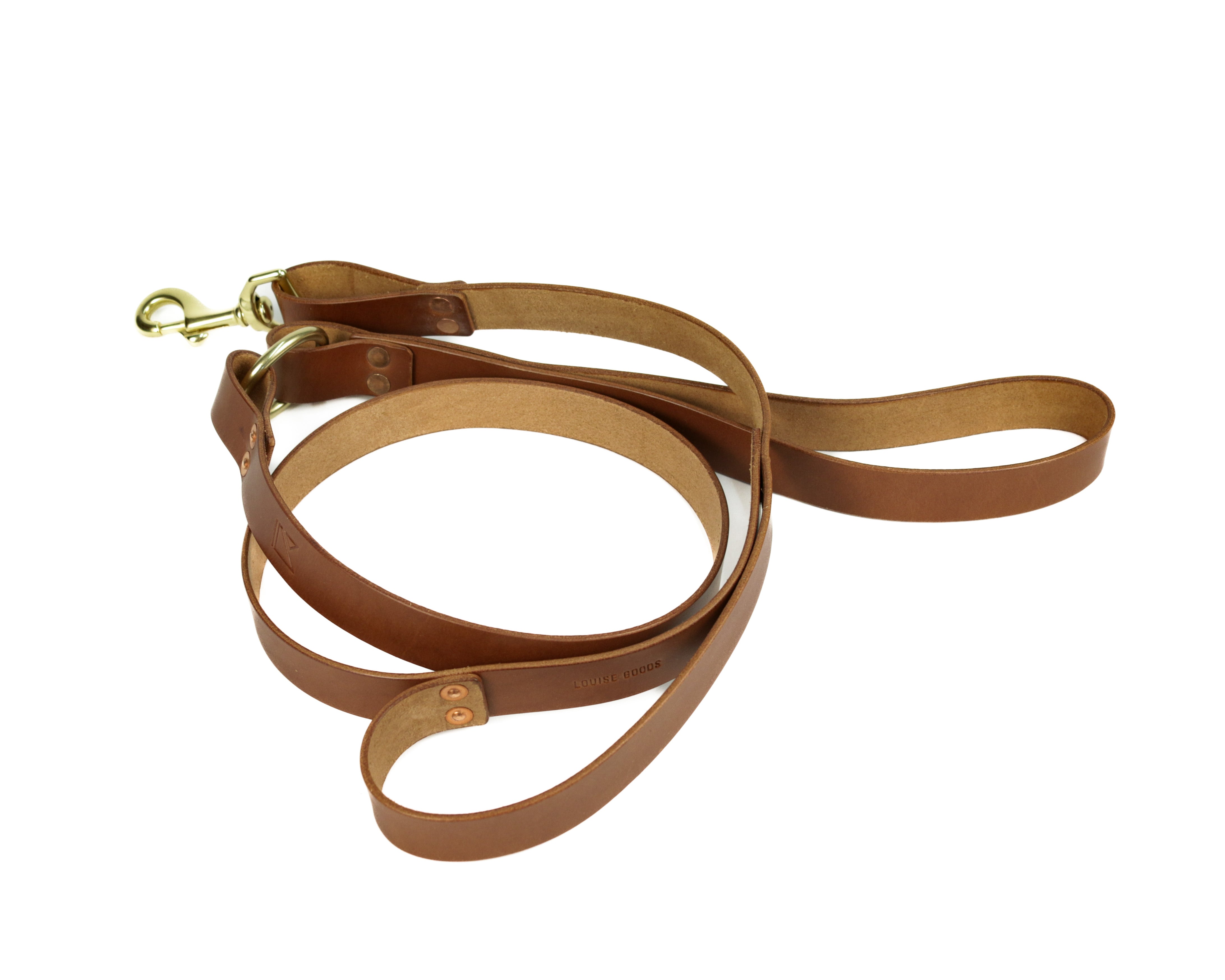 Large Dog Lead: Tan