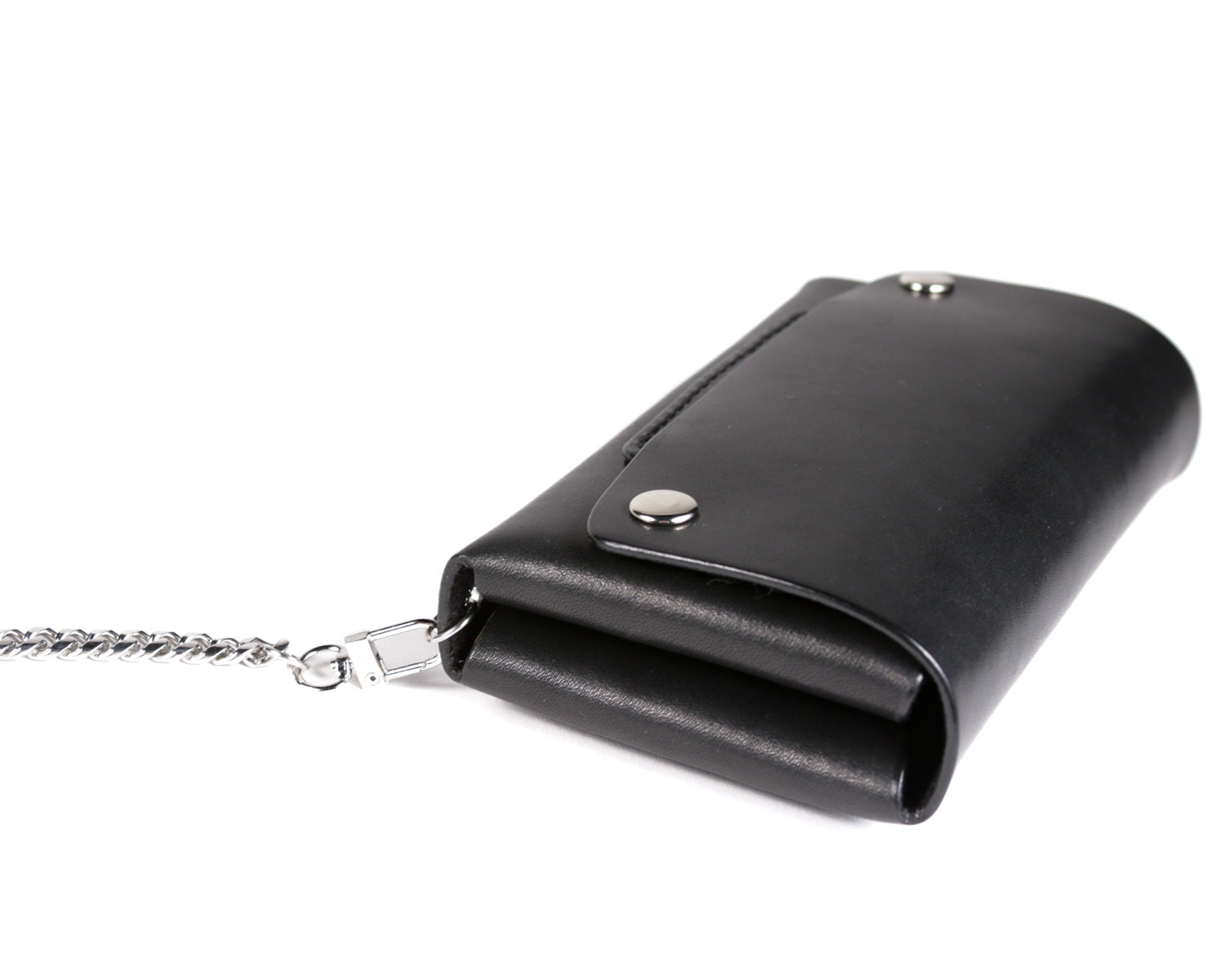 Long Trucker Wallet: Black