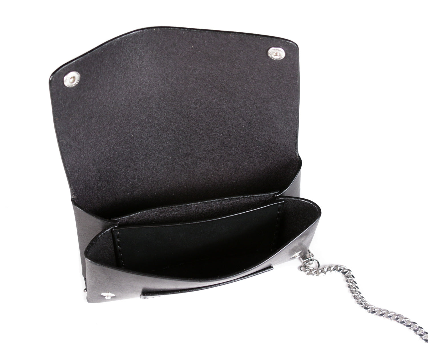 Long Trucker Wallet: Black