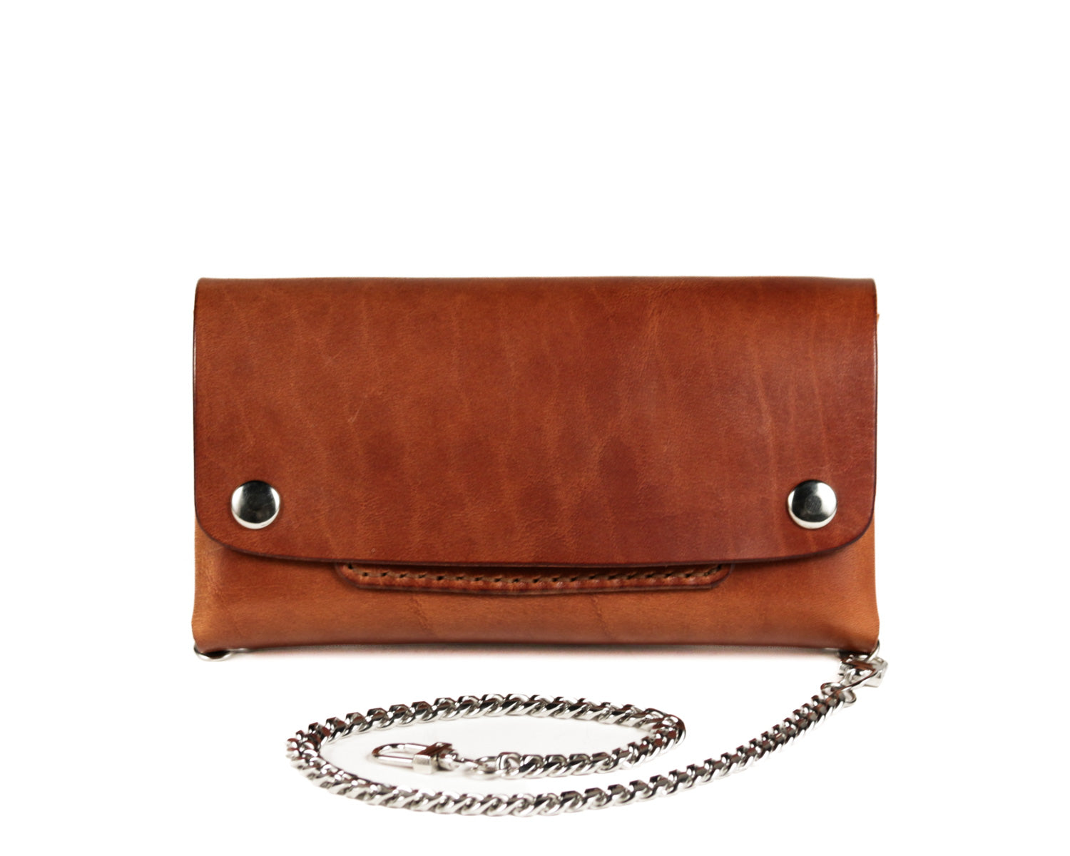 Long Trucker Wallet: Chestnut