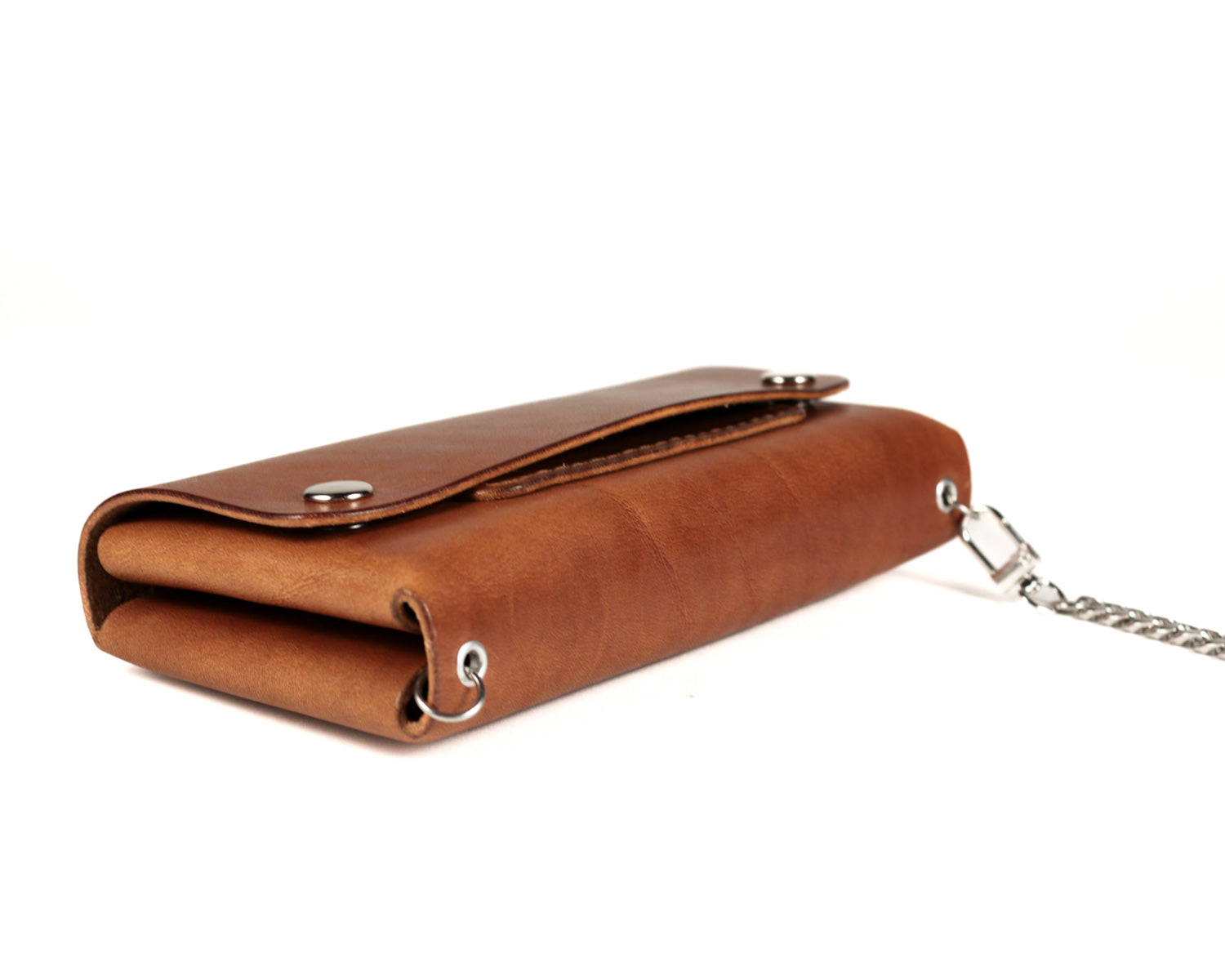 Long Trucker Wallet: Chestnut
