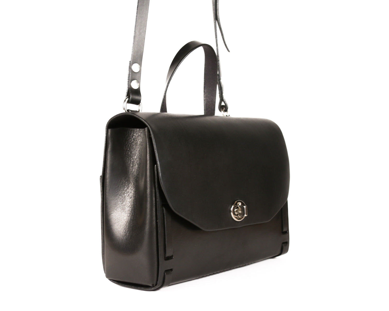 Small Satchel: Black