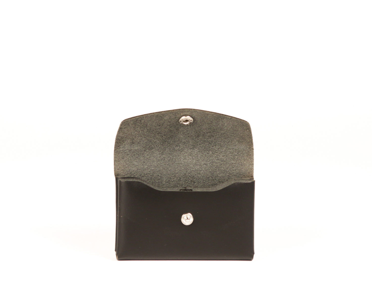 Osborne Cardholder: Black & Nickel