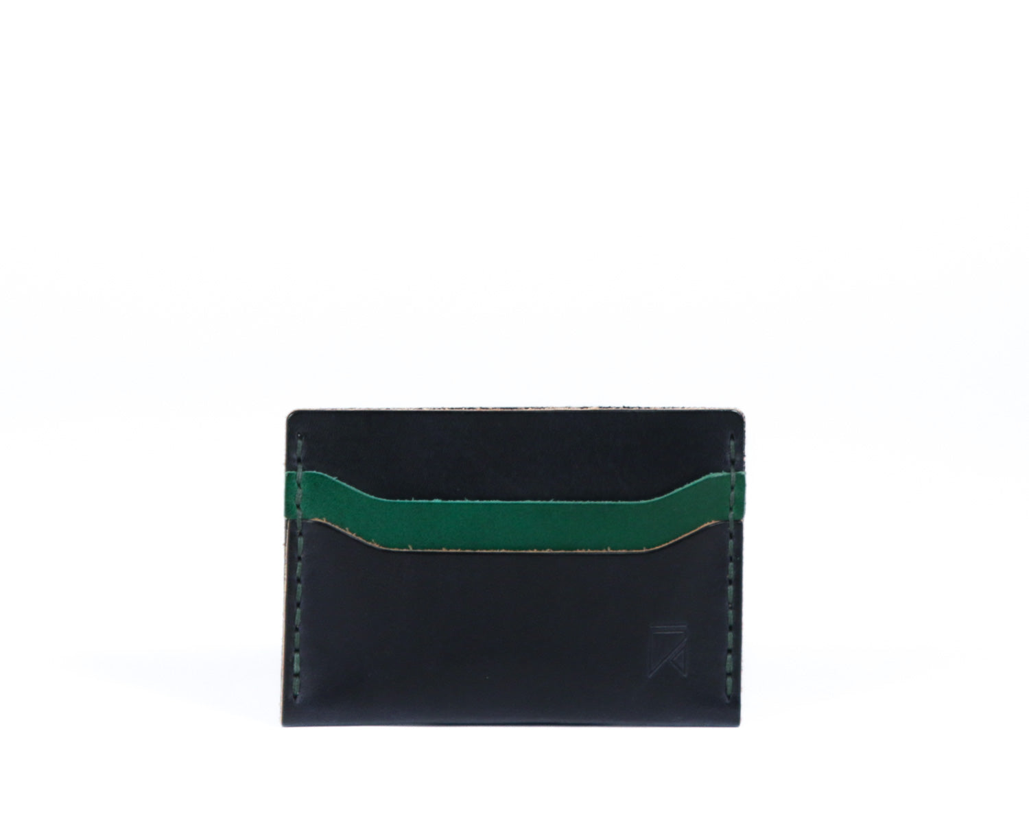 Stanton Cardholder: Midnight & Emerald
