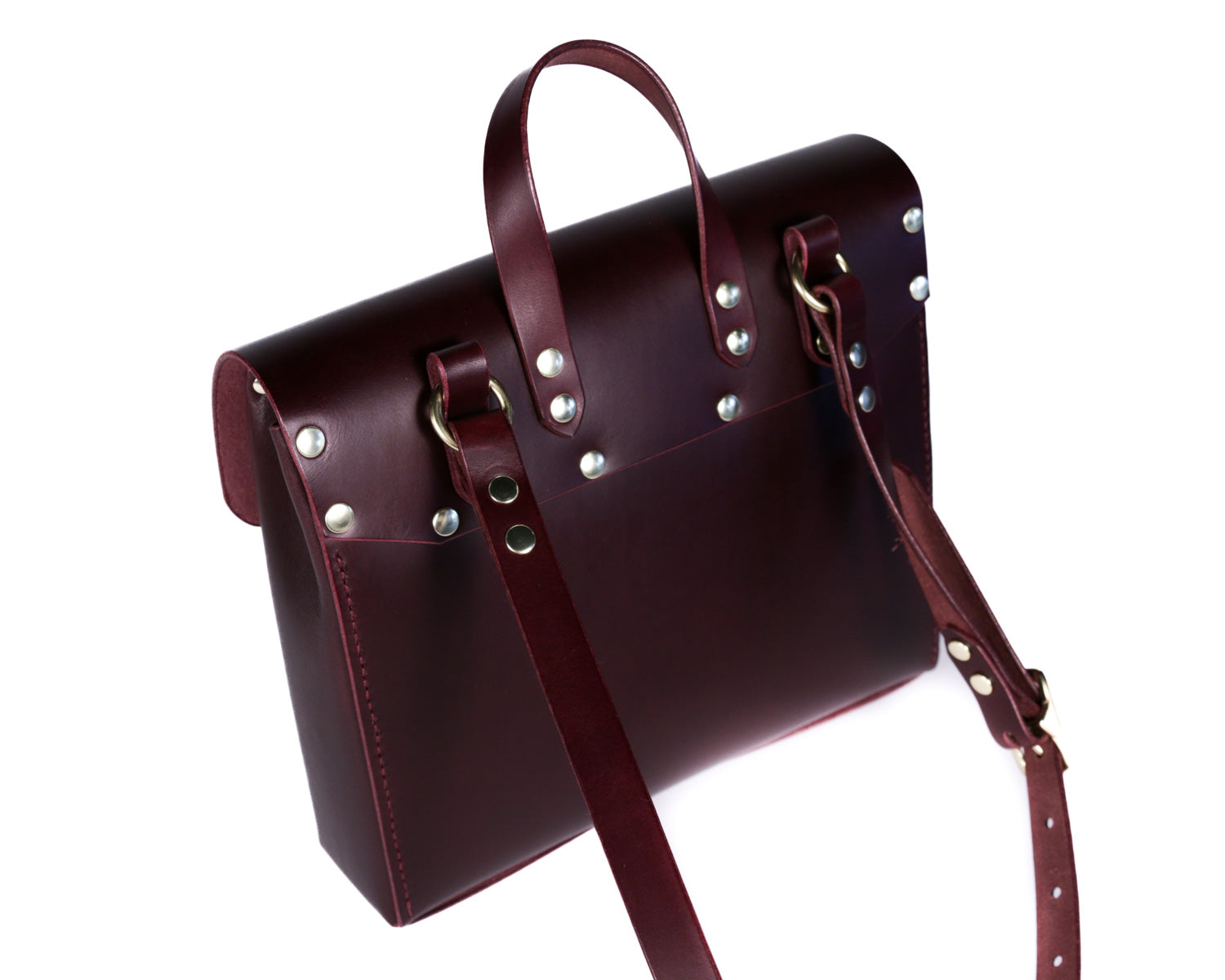 Bridge Satchel: Bordeaux