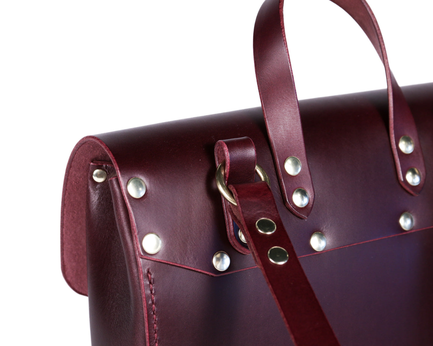 Bridge Satchel: Bordeaux