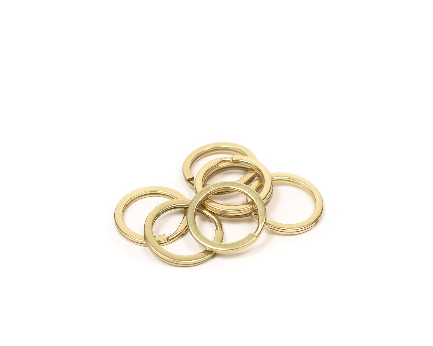 Brass Split Rings